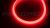 Круглый неон 220V, цвет красный NEONTHIN-CIRCLE-220-R-SILICONE816-MEN
