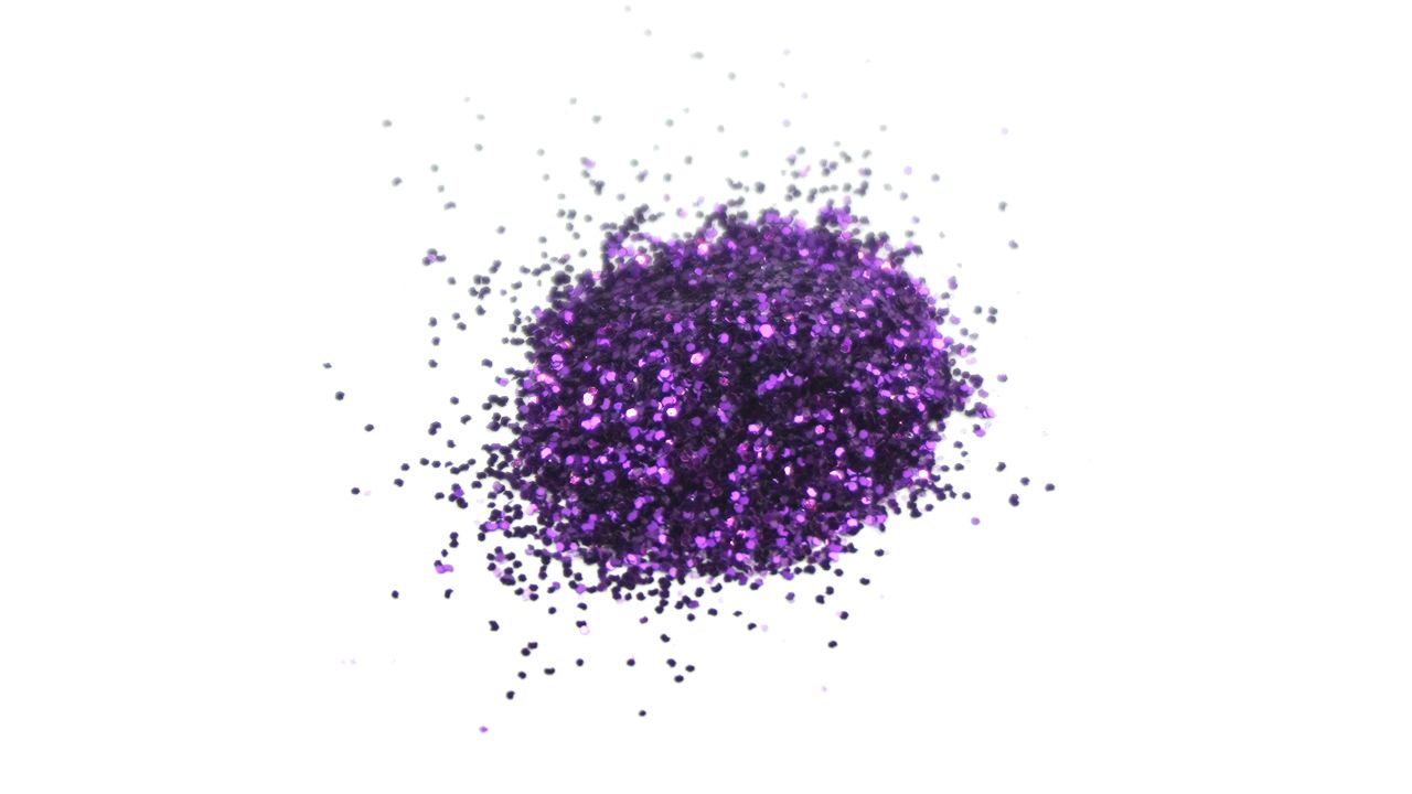 Блестящая пудра для колеровки акрила, цвет фиолетовый DL-POWDER-PURPLE-DL