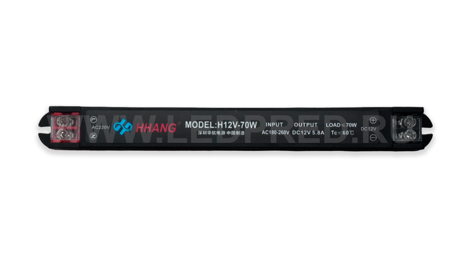 Блок питания Pencil-12V-2Y-70W-IP20-HH