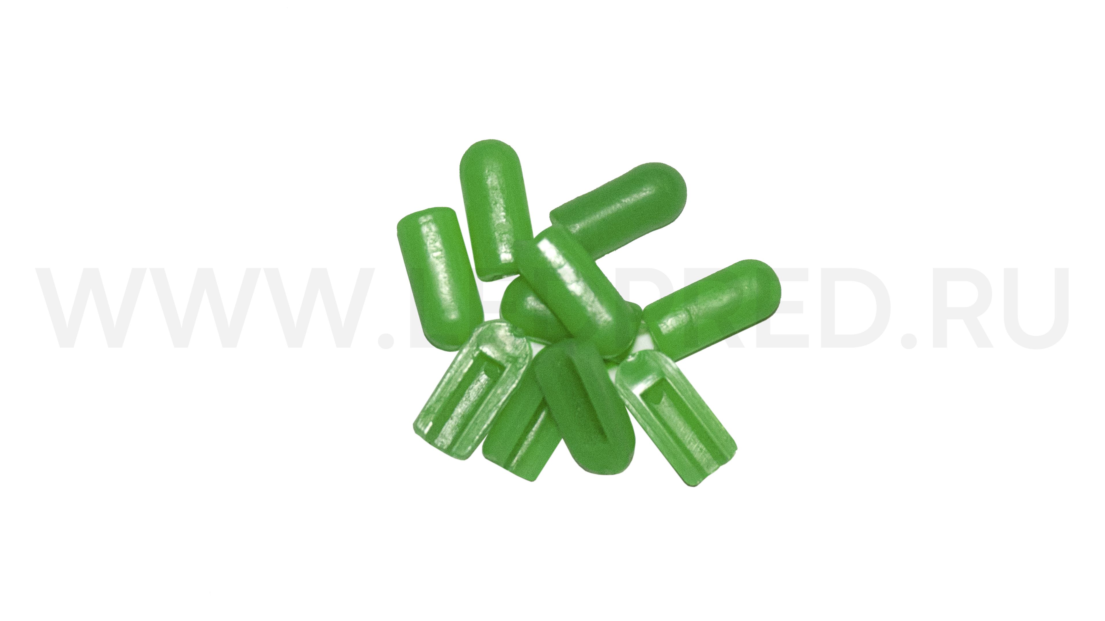 Заглушка зеленая, для тонкого неона NEON-ZAGLUSHKA-GREEN-816-MEN