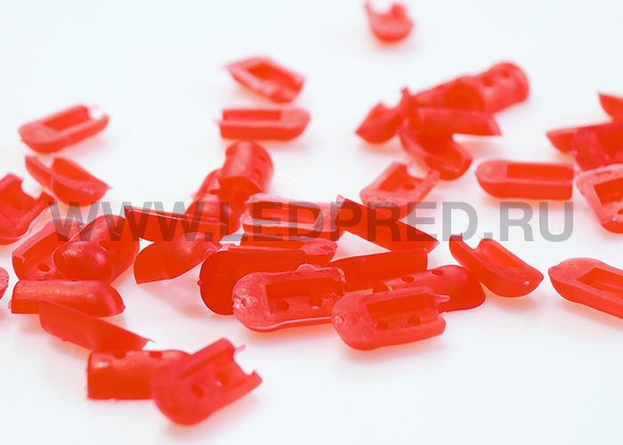 Заглушка красная для тонкого неон NEONTHIN-12-ZAGLUSHKA-RED-SILICONE816-10mm-TP