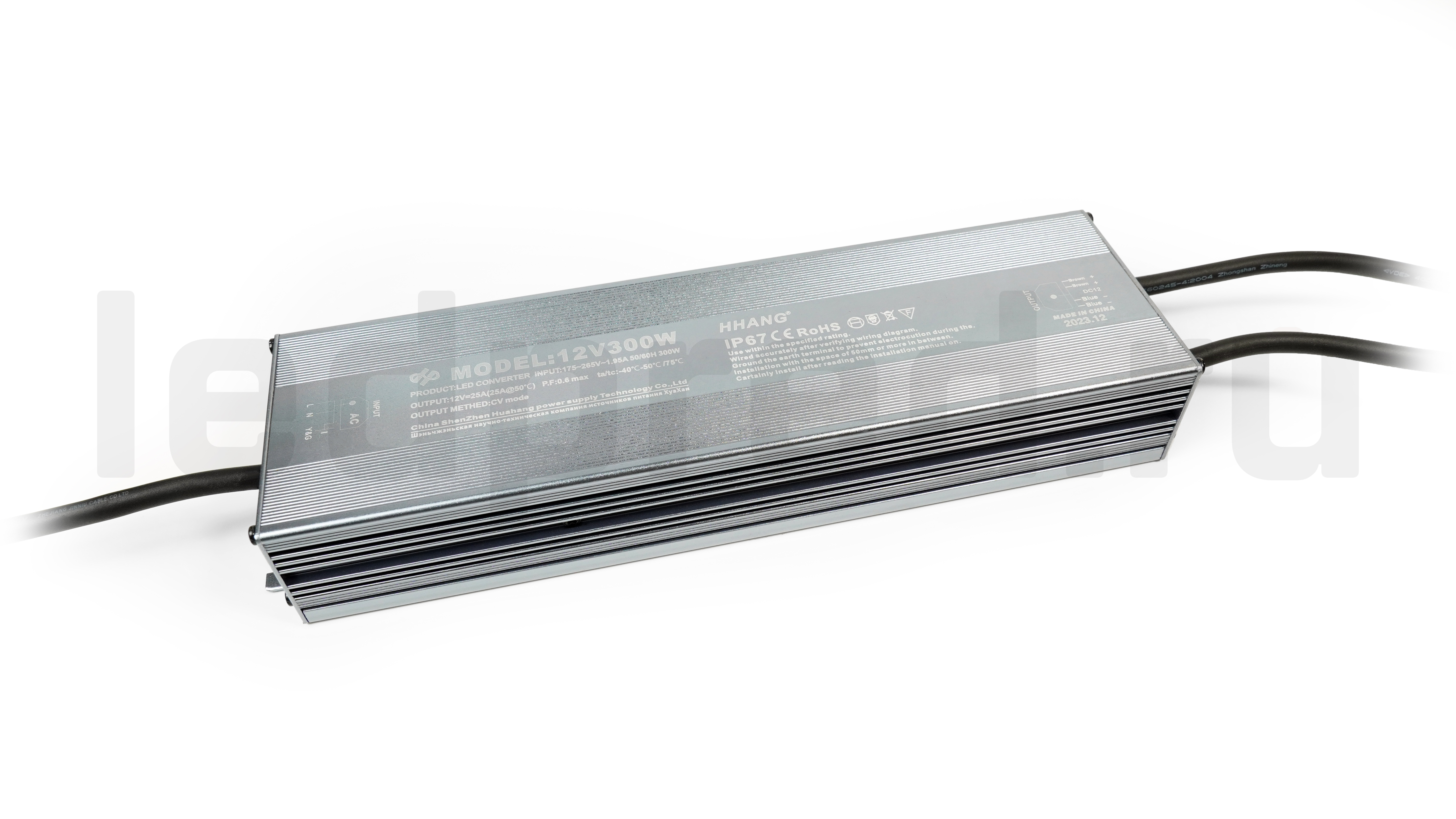 Блок питания SLIM-12V-5Y-300W-IP67-HH