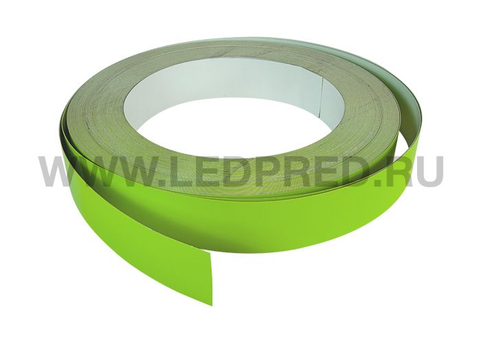 Алюминиевая лента 6cm/06mm-желто-зеленая-RAL6018-WCAM