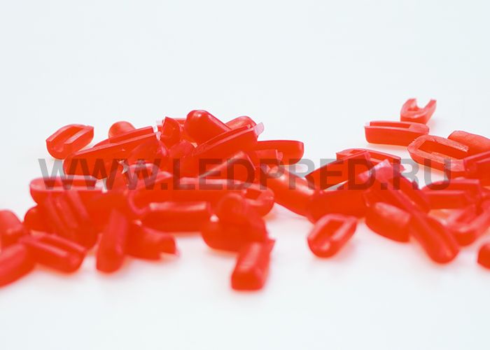 Заглушка красная для тонкого неон NEONTHIN-12-ZAGLUSHKA-RED-SILICONE612-10mm-TP