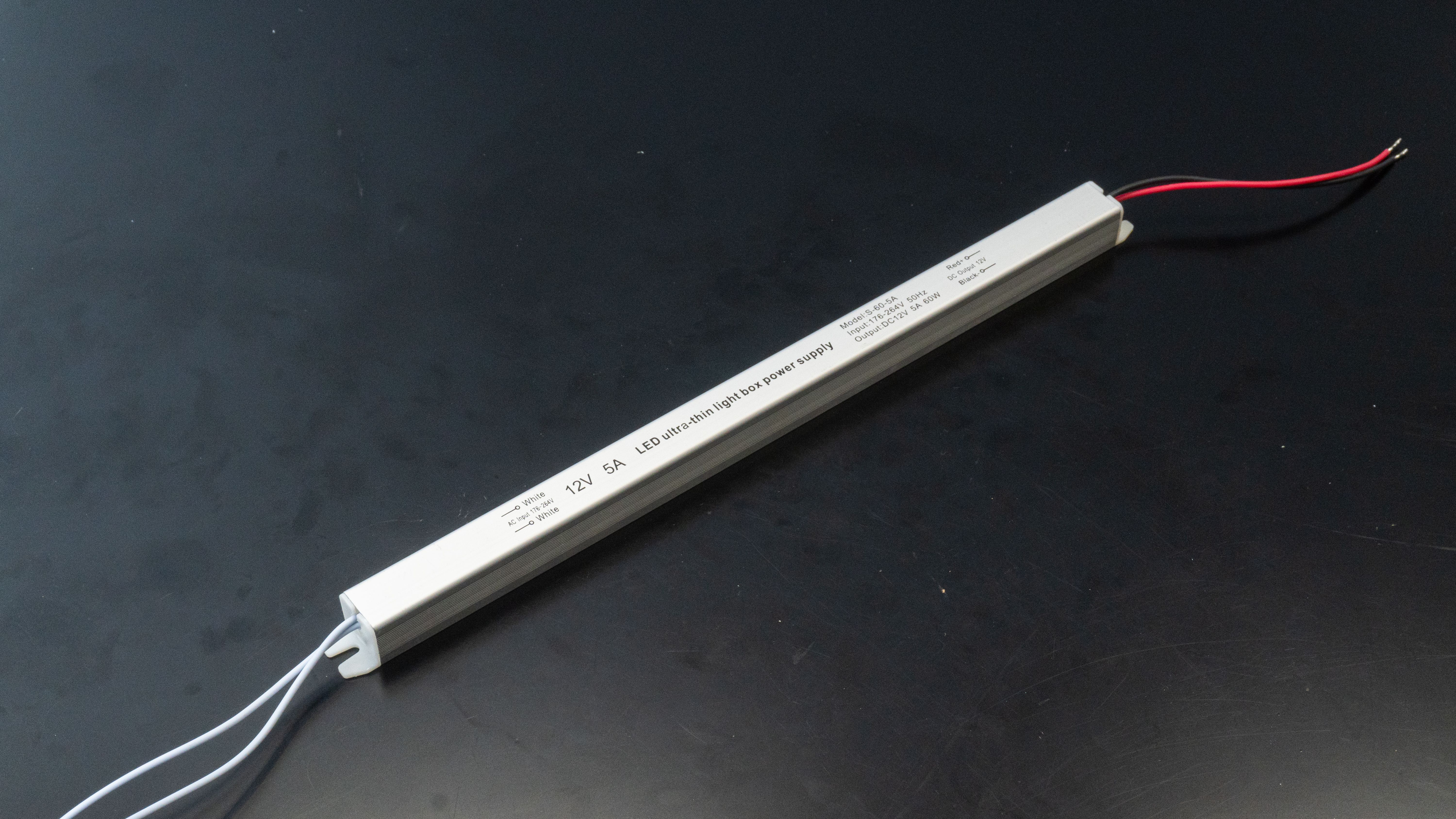 Блок питания (карандаш) MH-12V60W-IP20-SLIM-PEN-MEN