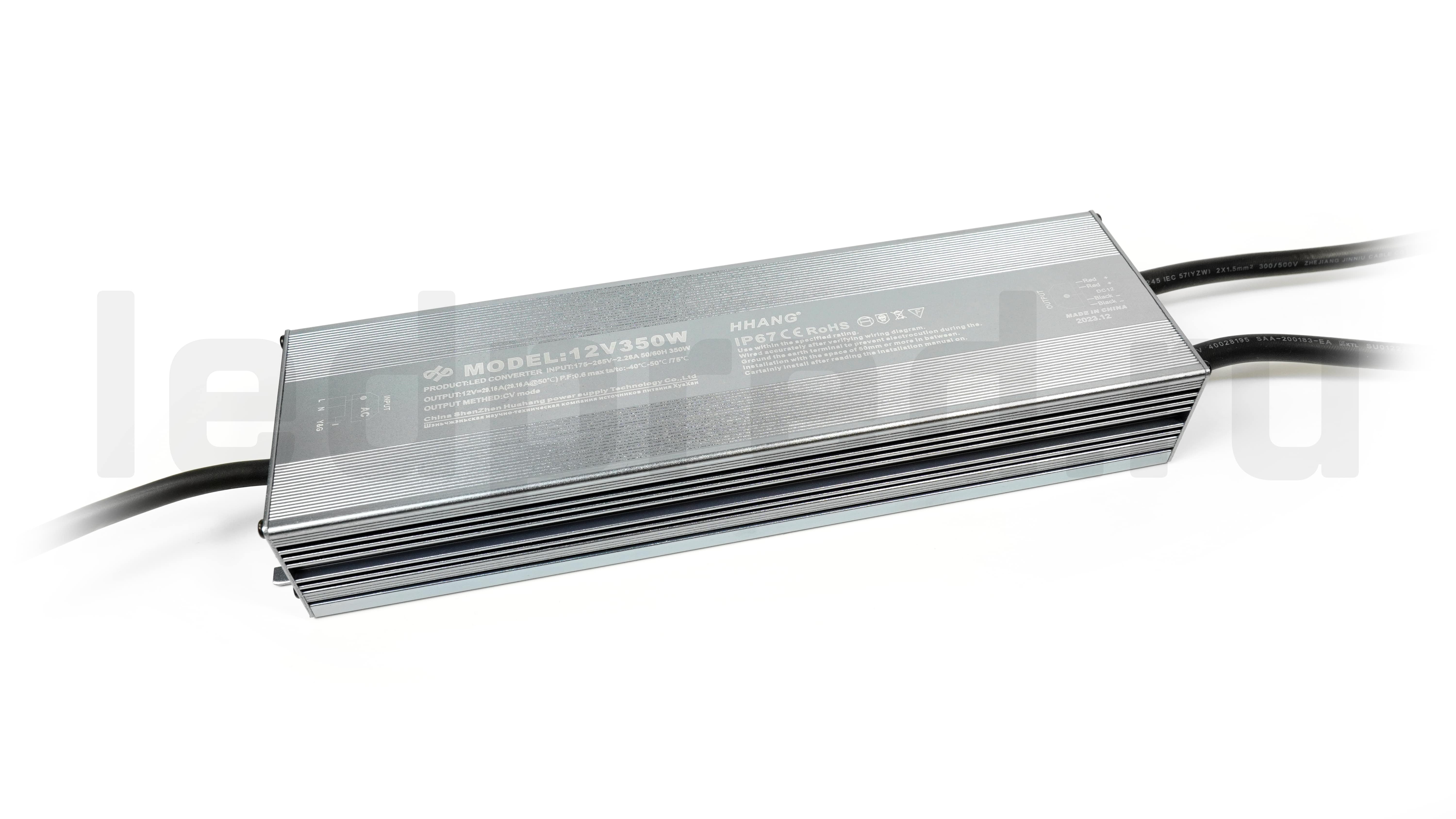 Блок питания SLIM-12V-5Y-350W-IP67-HH