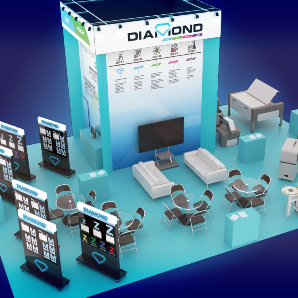 Стенд компании Diamond GROUP Стенд компании Diamond GROUP