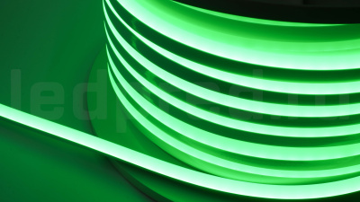 Неон тонкий DX-12V, цвет светло зеленый NEON-816-SIL-DC12-LIGHT GREEN-10mm-MEN