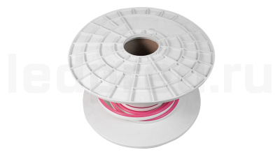 Неон тонкий 12V, цвет розовый NEON-816-SIL-DC12-PINK-10mm-MEN