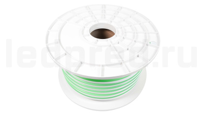 Неон тонкий DX-12V, цвет светло зеленый NEON-816-SIL-DC12-LIGHT GREEN-10mm-MEN