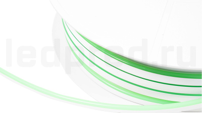 Неон тонкий 12V, цвет светло зеленый NEON-612-SIL-DC12-LIGHT GREEN-10mm-MEN