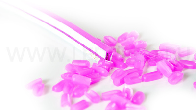Заглушка светло розовая, для тонкого неона DL-NEON-ZAGLUSHKA-LIGHT PINK-612-MEN