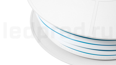 Неон тонкий DX-12V, цвет голубой NEON-612-SIL-DC12-LIGHT BLUE-10mm-MEN
