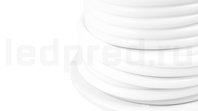 Круглый неон 220V, цвет теплый белый NEONTHIN-CIRCLE-220-WW-SILICONE816-MEN