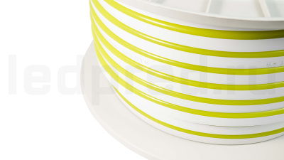 Неон тонкий DX-12V, цвет желтый NEON-816-SIL-DC12-YELLOW-10mm-MEN