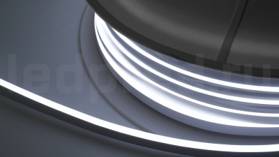 Неон тонкий 12V, цвет белый NEON-612-SIL-DC12-WHITE-10mm-MEN