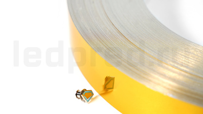 Алюминиевый борт DBX 4cm/06mm-золотой зеркальный-DBX