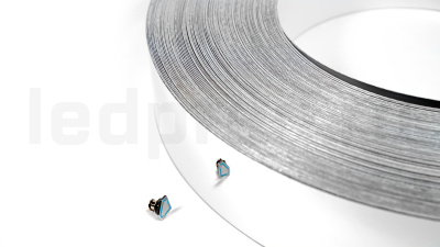 Алюминиевый борт DBX 6cm/06mm-серебряный зеркальный-DBX