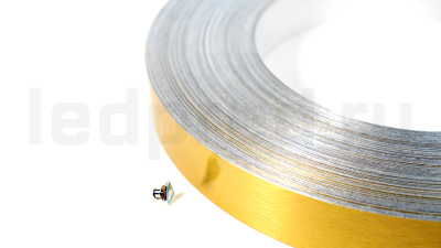 Алюминиевый борт DBX 4cm/06mm-золото царапанное-DBX