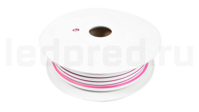 Неон тонкий DX-12V, цвет розовый NEON-612-SIL-DC12-PINK-10mm-MEN