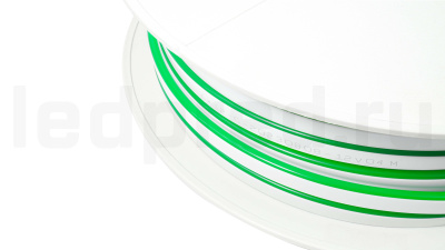 Неон тонкий 12V, цвет зеленый NEON-816-SIL-DC12-GREEN-10mm-MEN