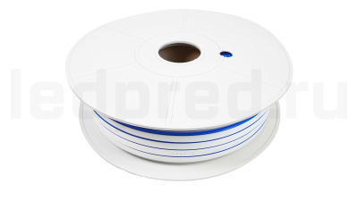 Неон тонкий 12V, цвет синий NEON-612-SIL-DC12-BLUE-10mm-MEN