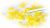 Заглушка желтая, для тонкого неона DL-NEON-ZAGLUSHKA-YELLOW-816-MEN