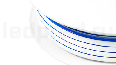 Неон тонкий 12V, цвет синий NEON-612-SIL-DC12-BLUE-10mm-MEN