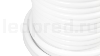 Неон круглый 220V, цвет белый NEONTHIN-CIRCLE-220-W-SILICONE-16-MEN