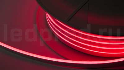 Неон тонкий 12V, цвет розовый NEON-612-SIL-DC12-PINK-10mm-MEN