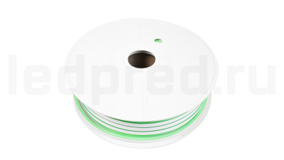 Неон тонкий 12V, цвет светло зеленый NEON-612-SIL-DC12-LIGHT GREEN-10mm-MEN